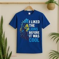 I Liked The Lions Before It Was Cool T-Shirt thumb 2