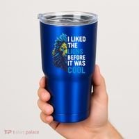 I Liked The Lions Before It Was Cool Tumbler thumb 2