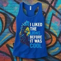 I Liked The Lions Before It Was Cool Women's Tank Top thumb 3