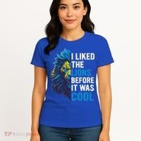I Liked The Lions Before It Was Cool Women's T-Shirt thumb 4