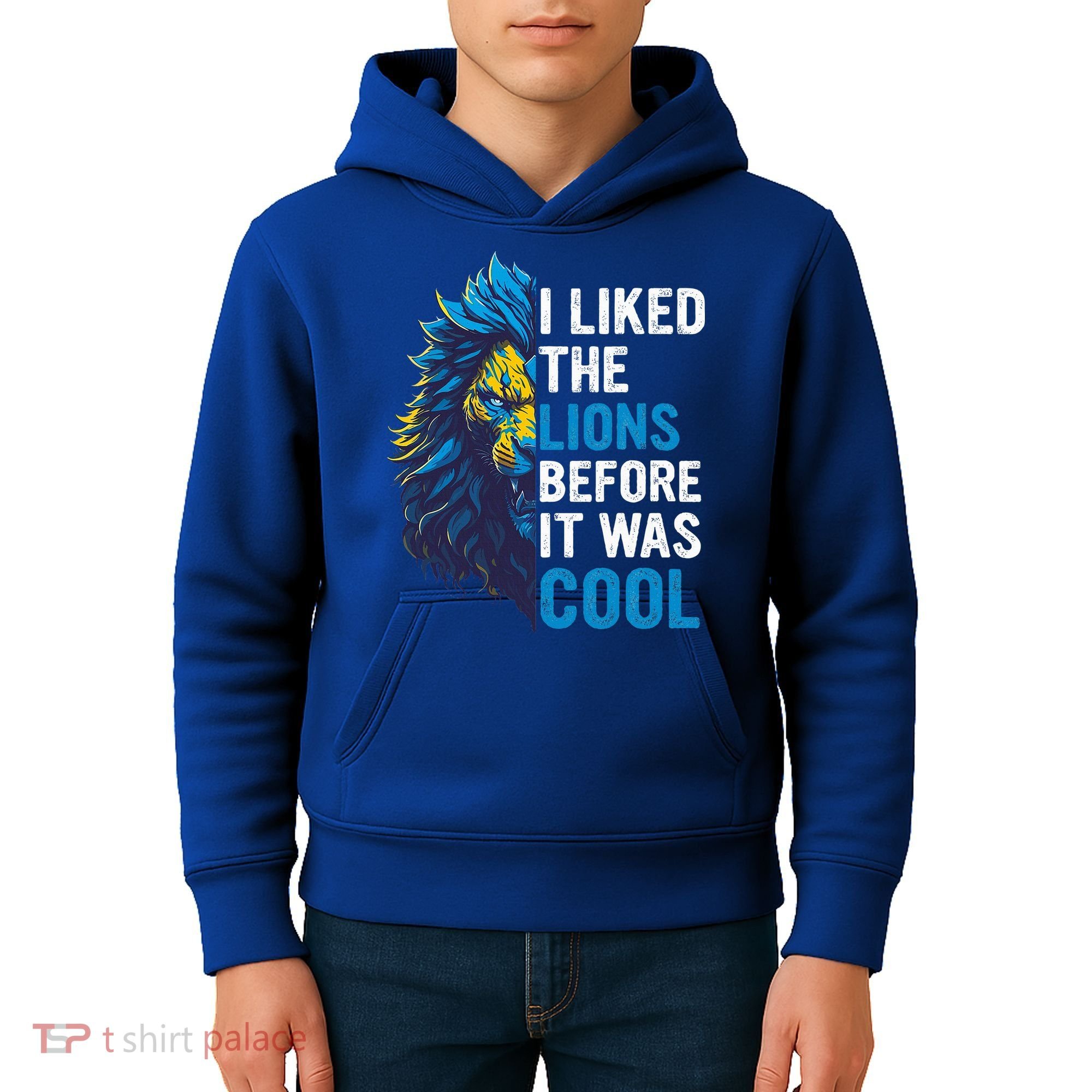 I Liked The Lions Before It Was Cool Kids Hoodie