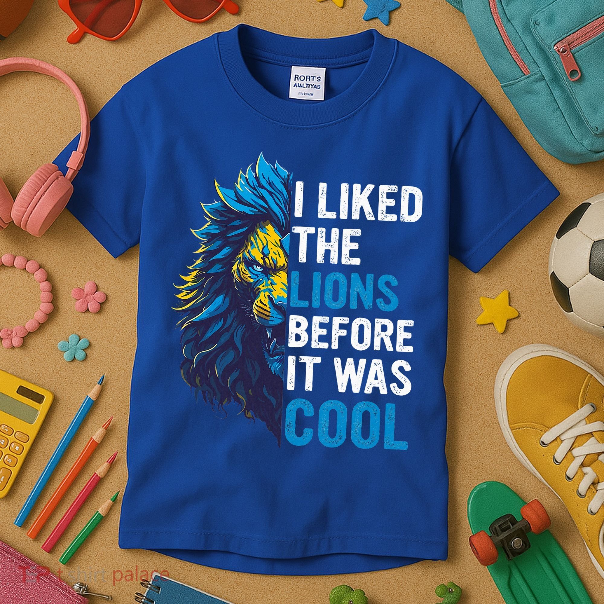 I Liked The Lions Before It Was Cool Kids T-Shirt