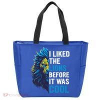 I Liked The Lions Before It Was Cool Tote Bag thumb 0