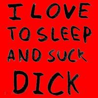 I Love To Sleep And Suck Dick Santa Hat thumb 1