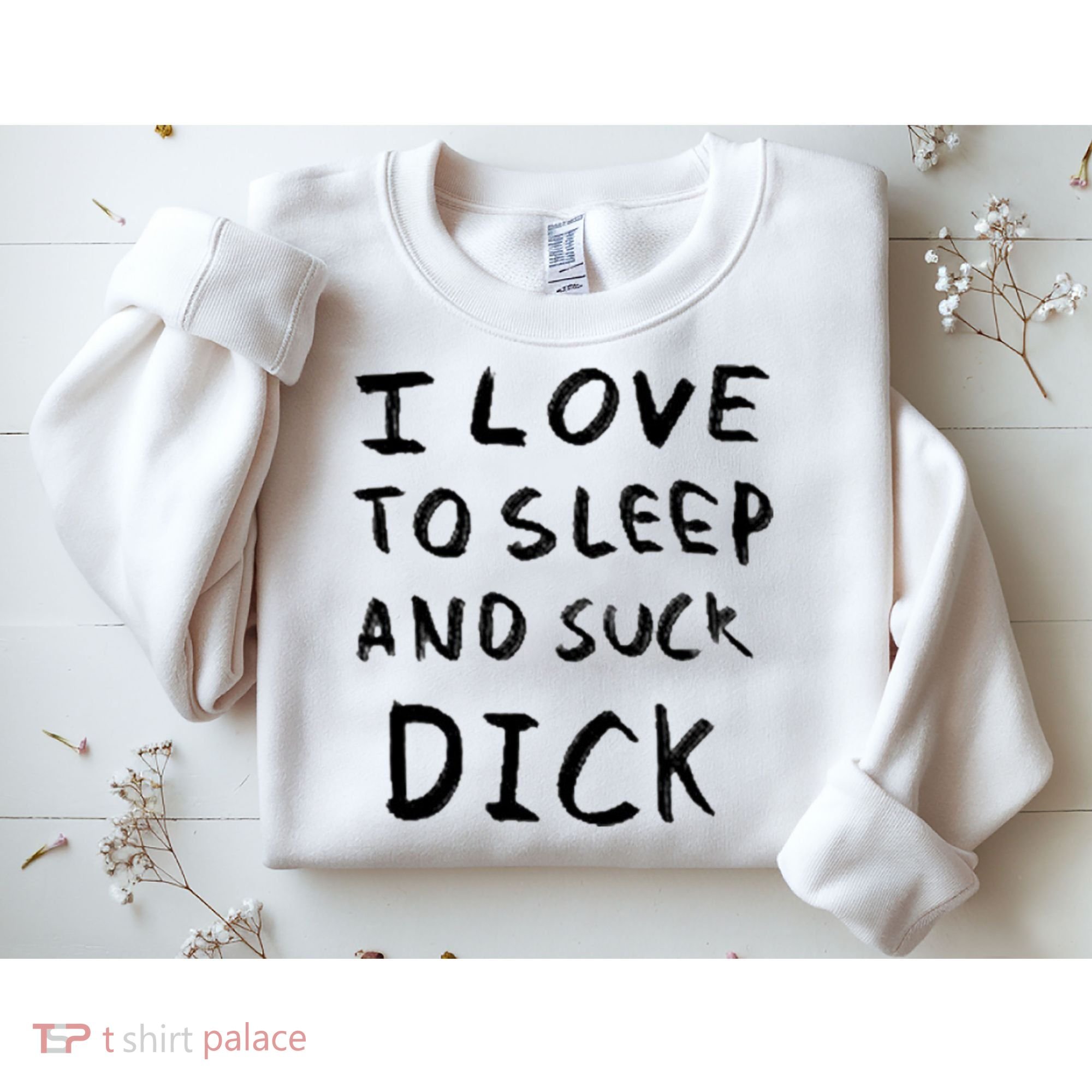 I Love To Sleep And Suck Dick Sweatshirt