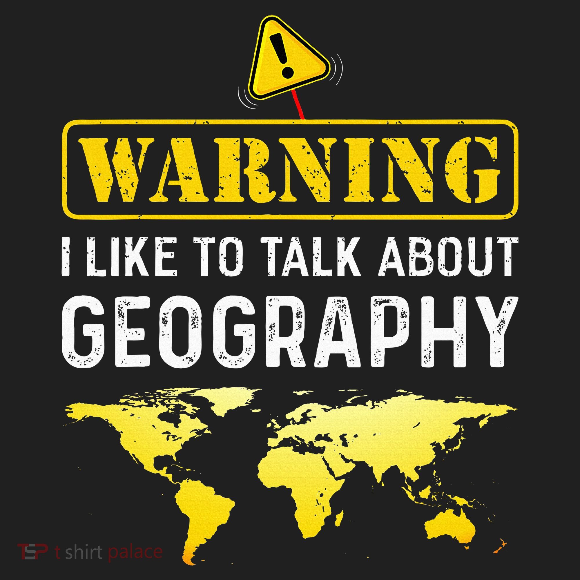 I Like To Talk About Geography Women's Sweatshirt