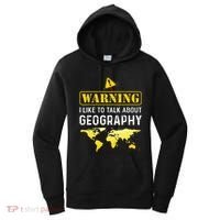 I Like To Talk About Geography Women's Hoodie thumb 0