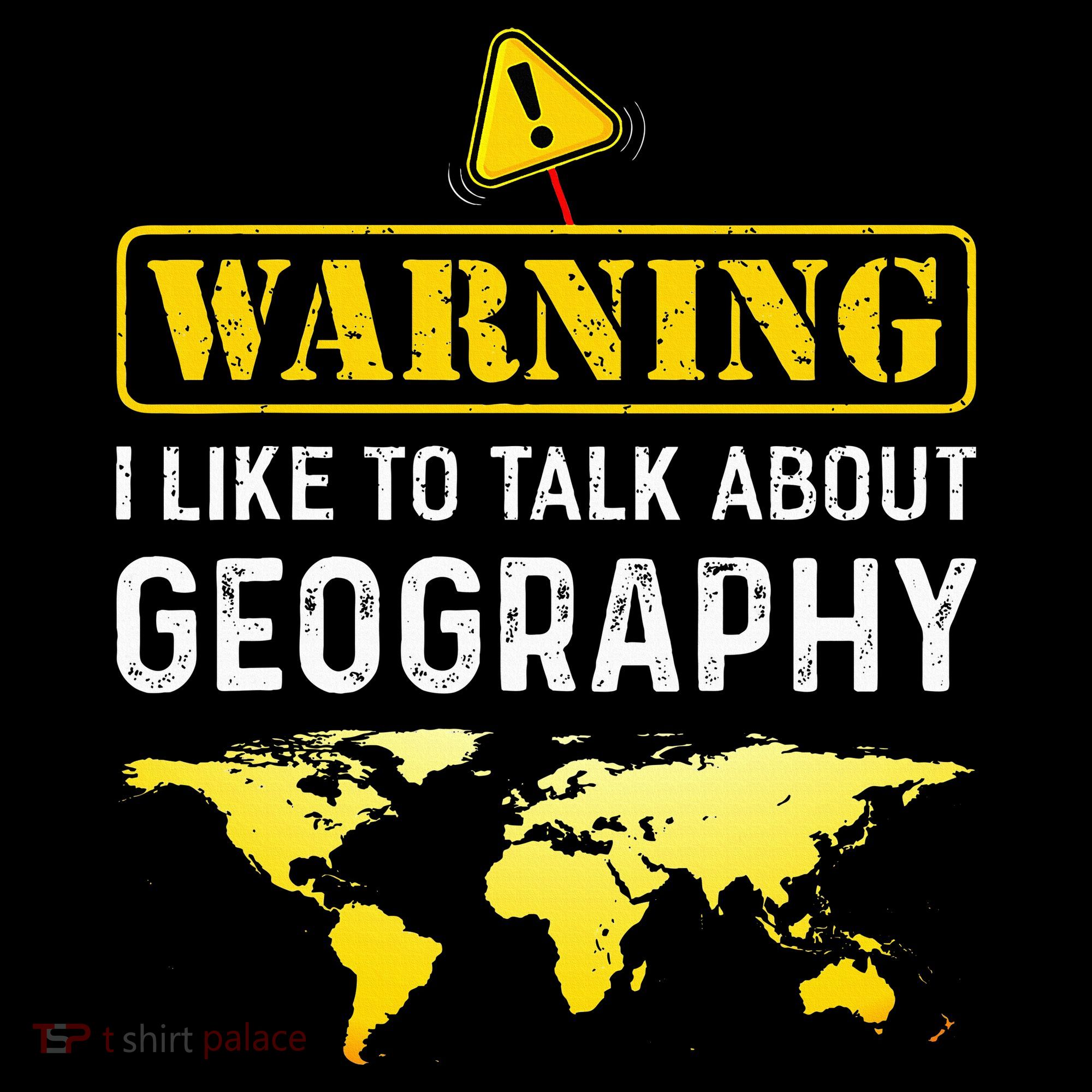I Like To Talk About Geography Ornament