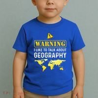 I Like To Talk About Geography Toddler T-Shirt thumb 2