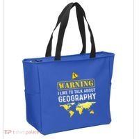 I Like To Talk About Geography Tote Bag thumb 2