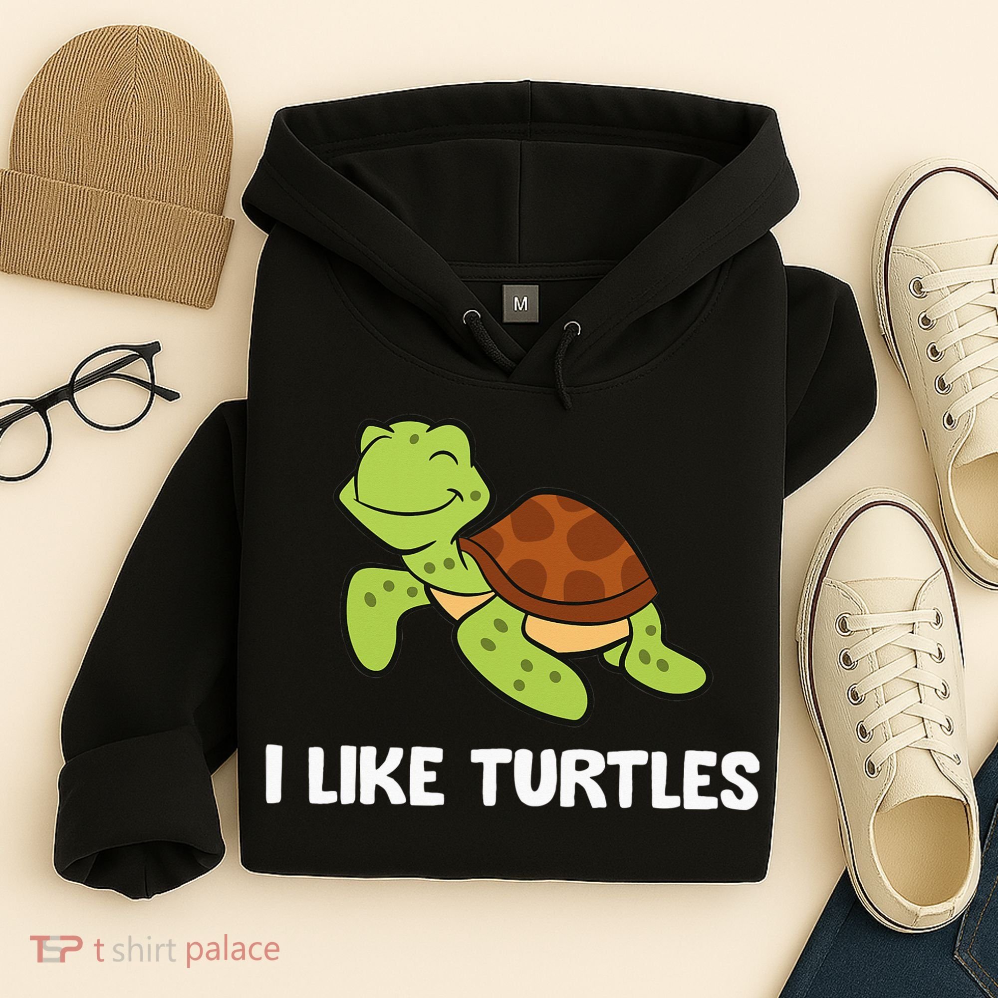 I Like Turtles Reptile Funny Sea Turtle Hoodie
