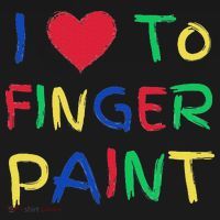I Love To Finger Paint Couple Valentine Day Cute Heart Love T-Shirt thumb 7