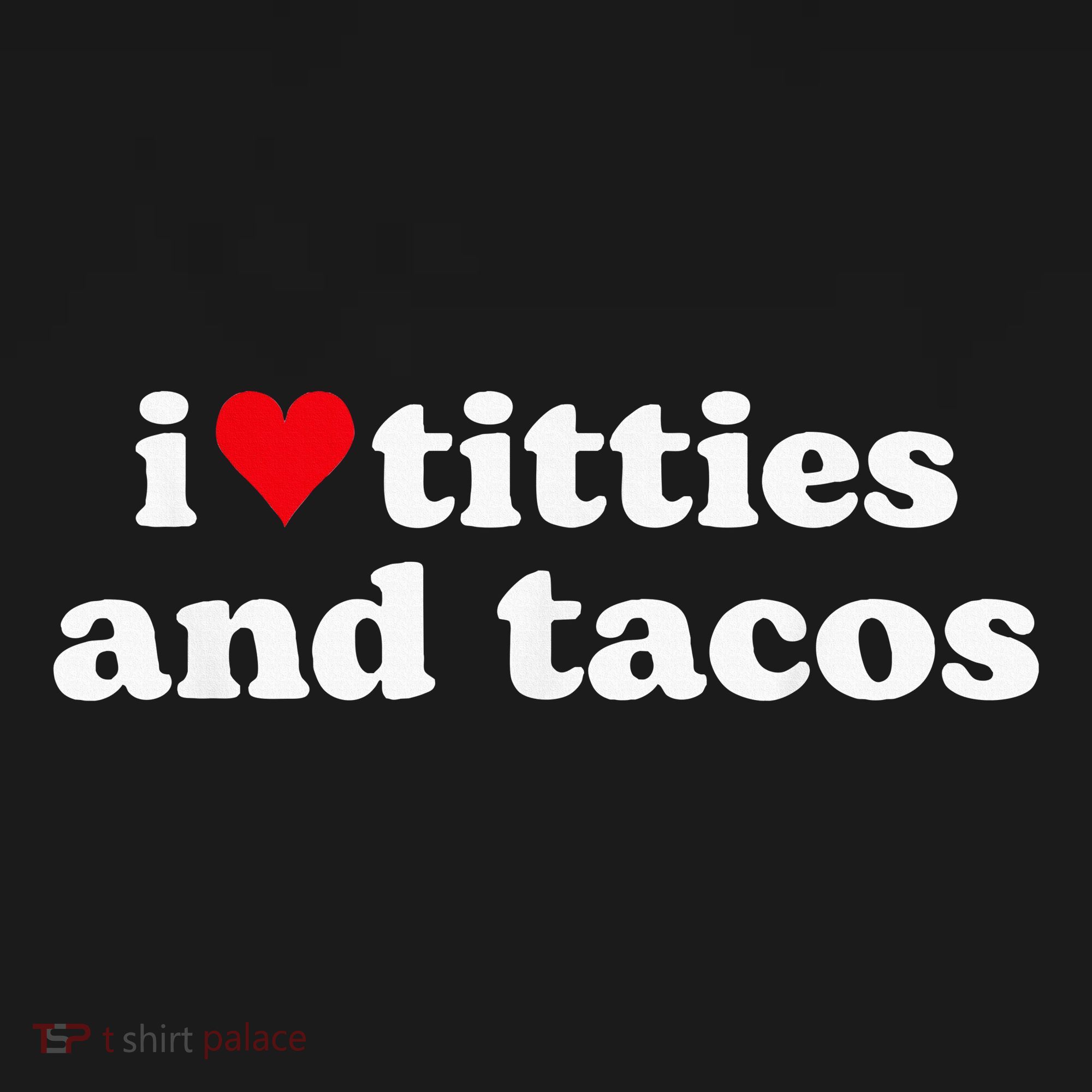 I Love Titties And Tacos Funny Women's Hoodie