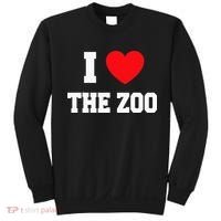 I Love The Zoo Sweatshirt thumb 0