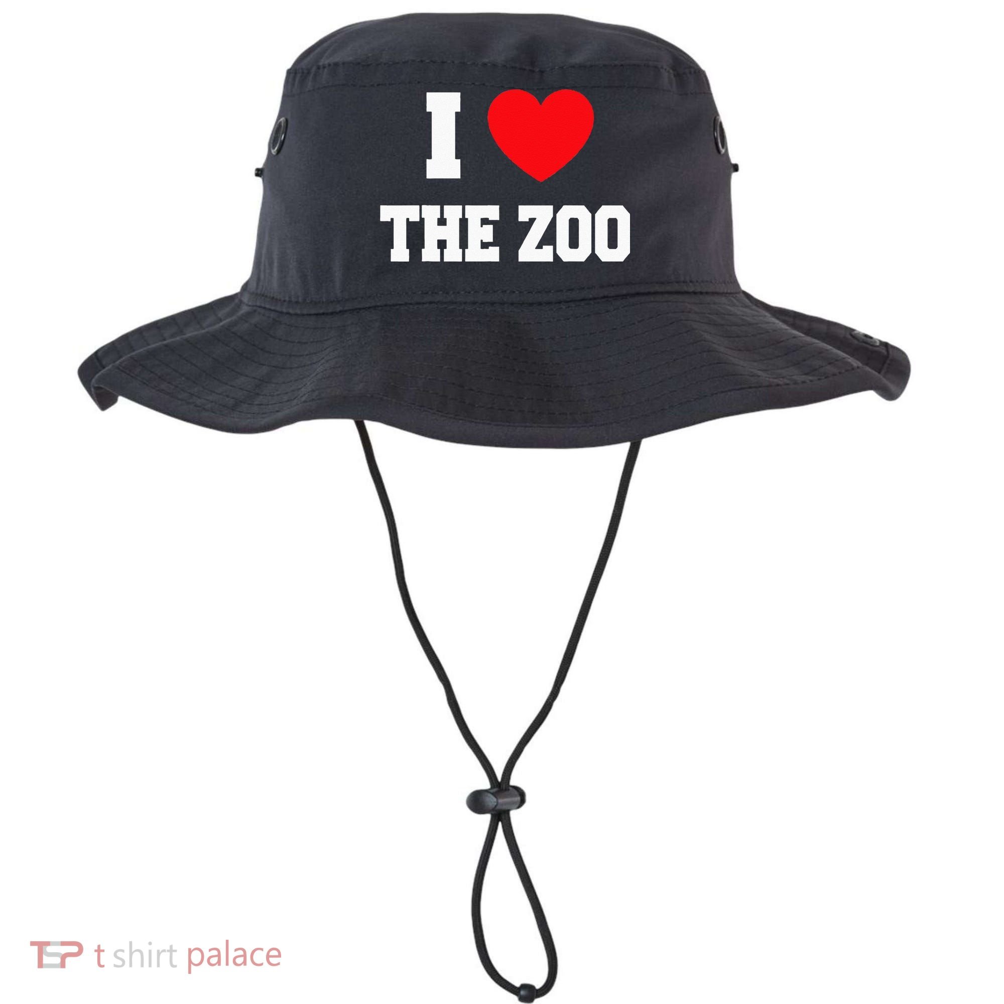 I Love The Zoo Bucket Hat