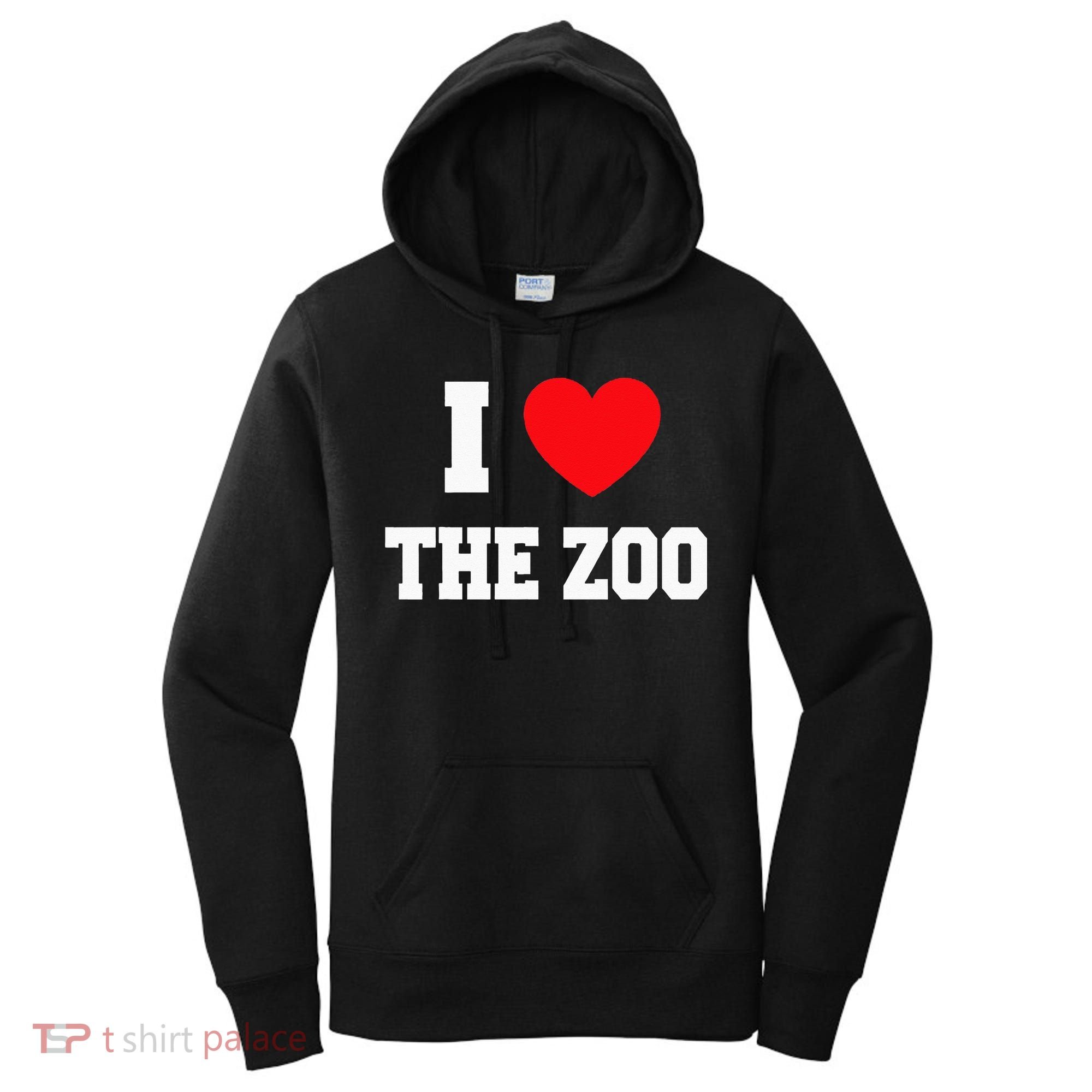I Love The Zoo Women's Hoodie