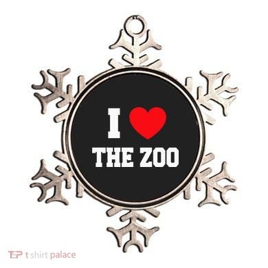 I Love The Zoo Ornament