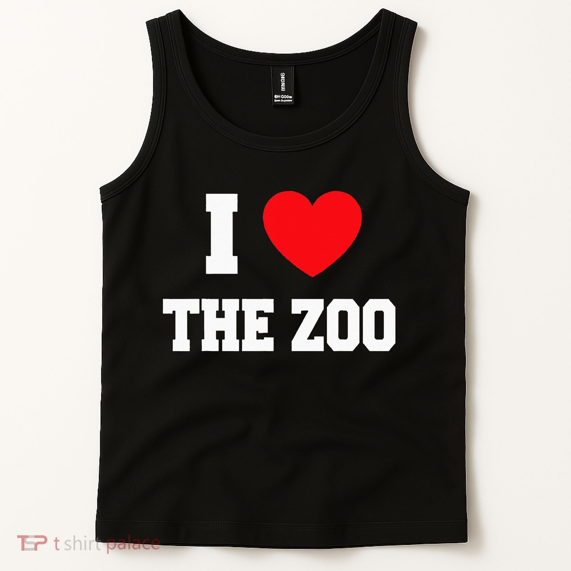 I Love The Zoo Tank Top