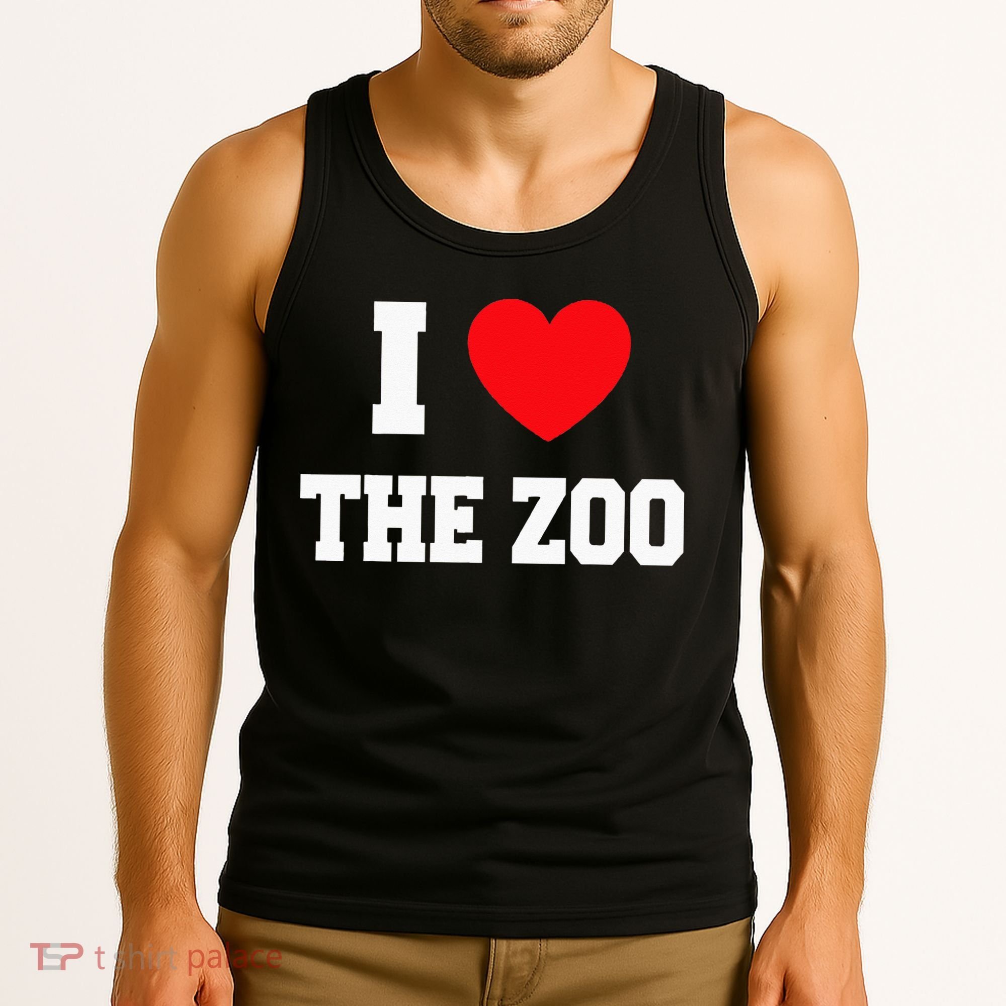 I Love The Zoo Tank Top