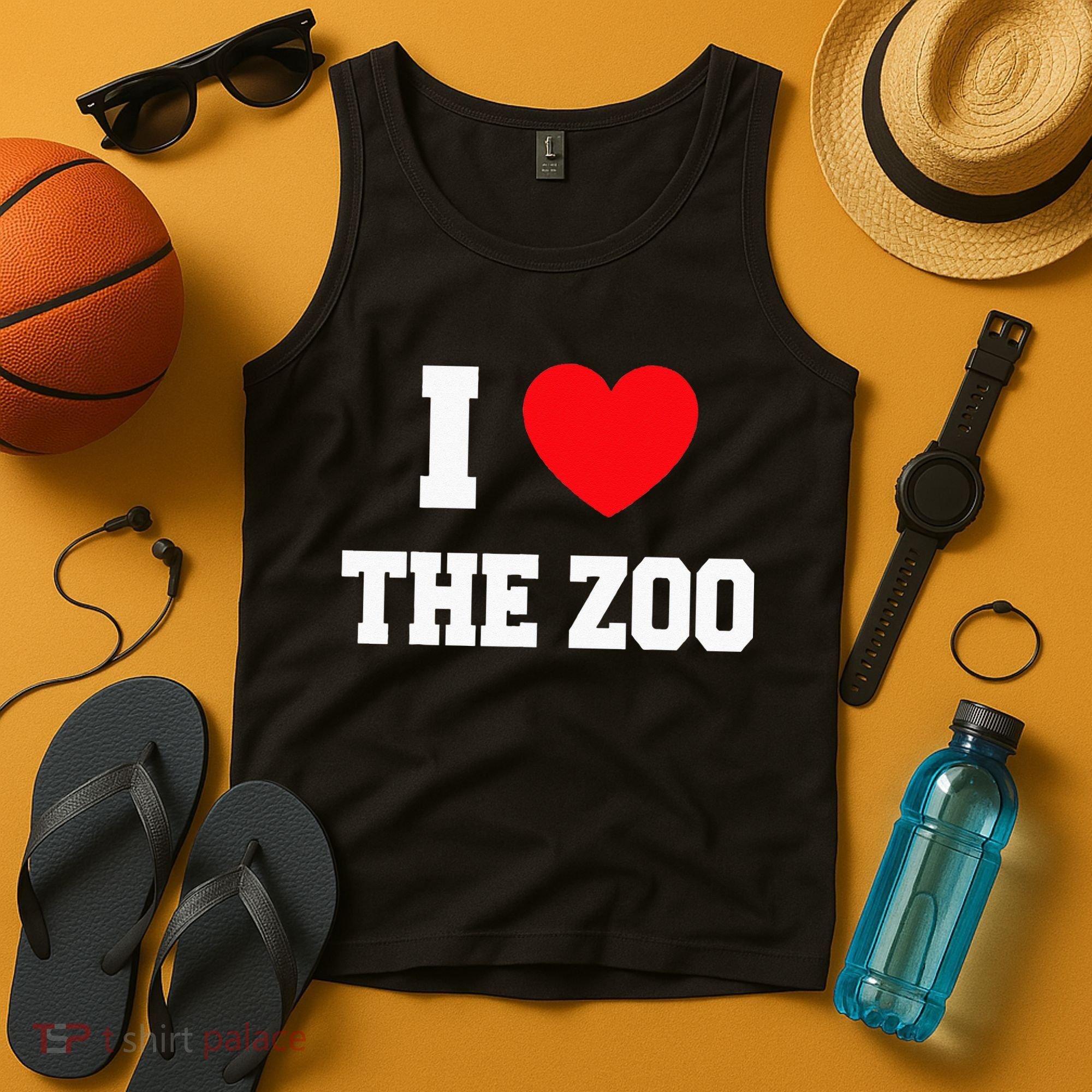 I Love The Zoo Tank Top