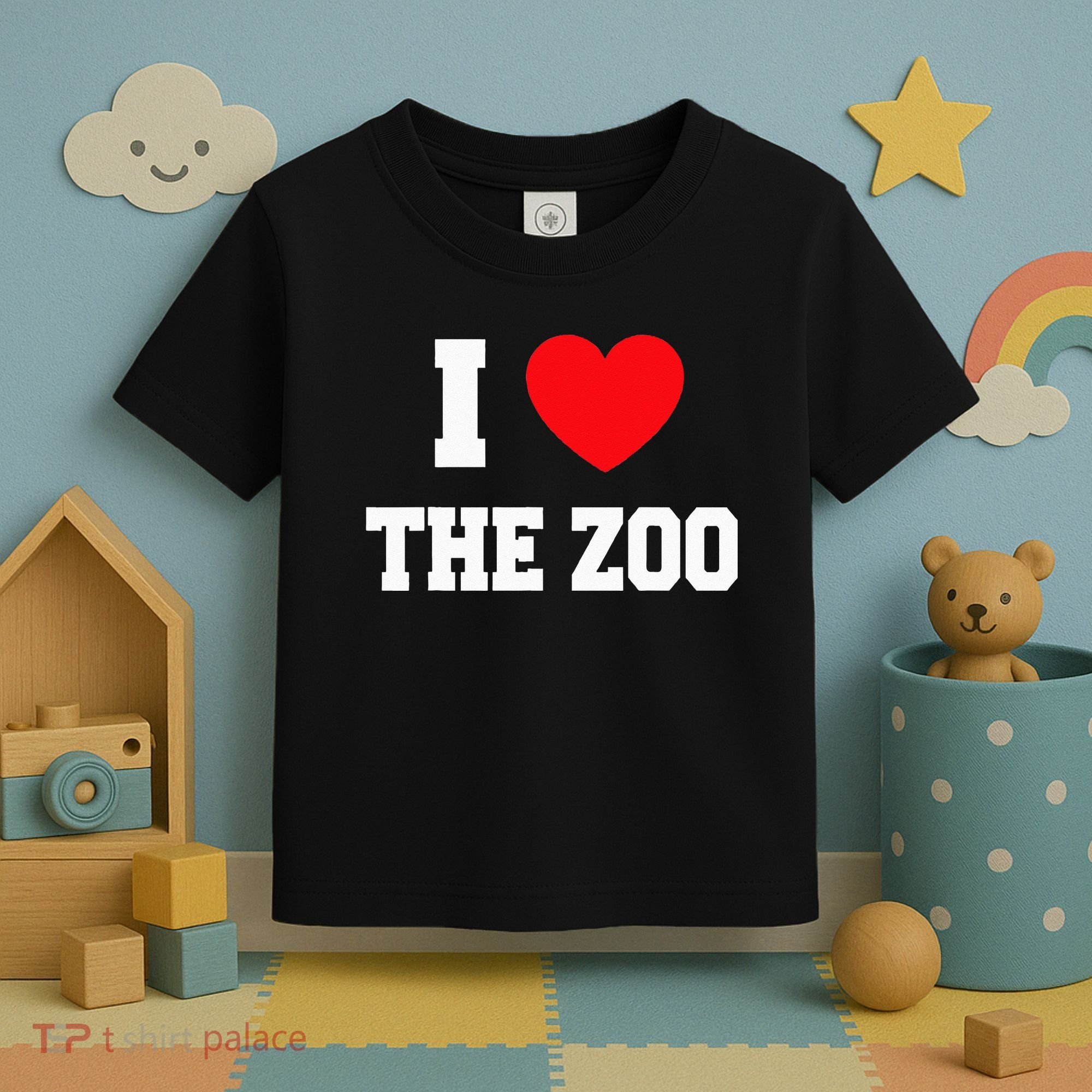 I Love The Zoo Toddler T-Shirt