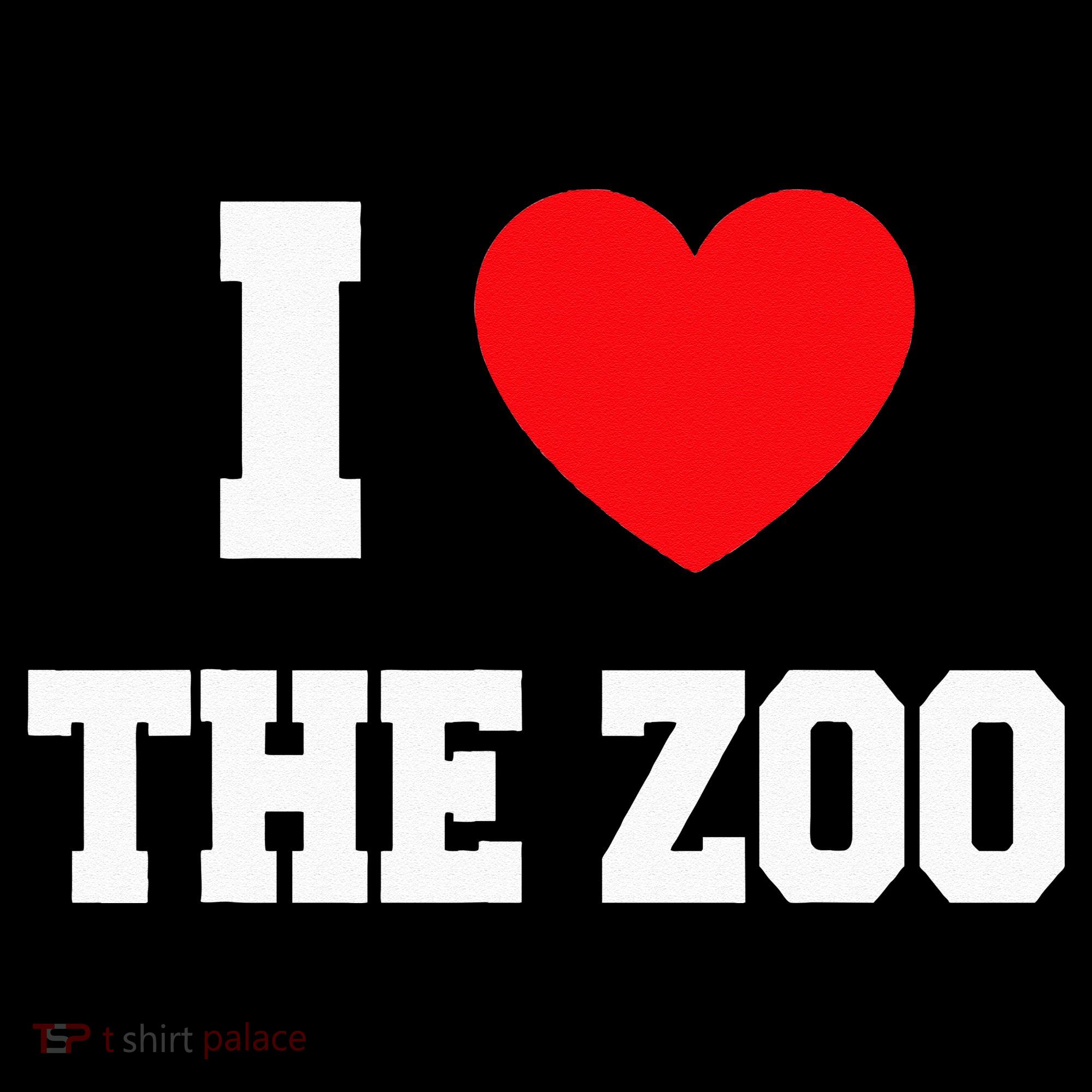 I Love The Zoo Women's T-Shirt