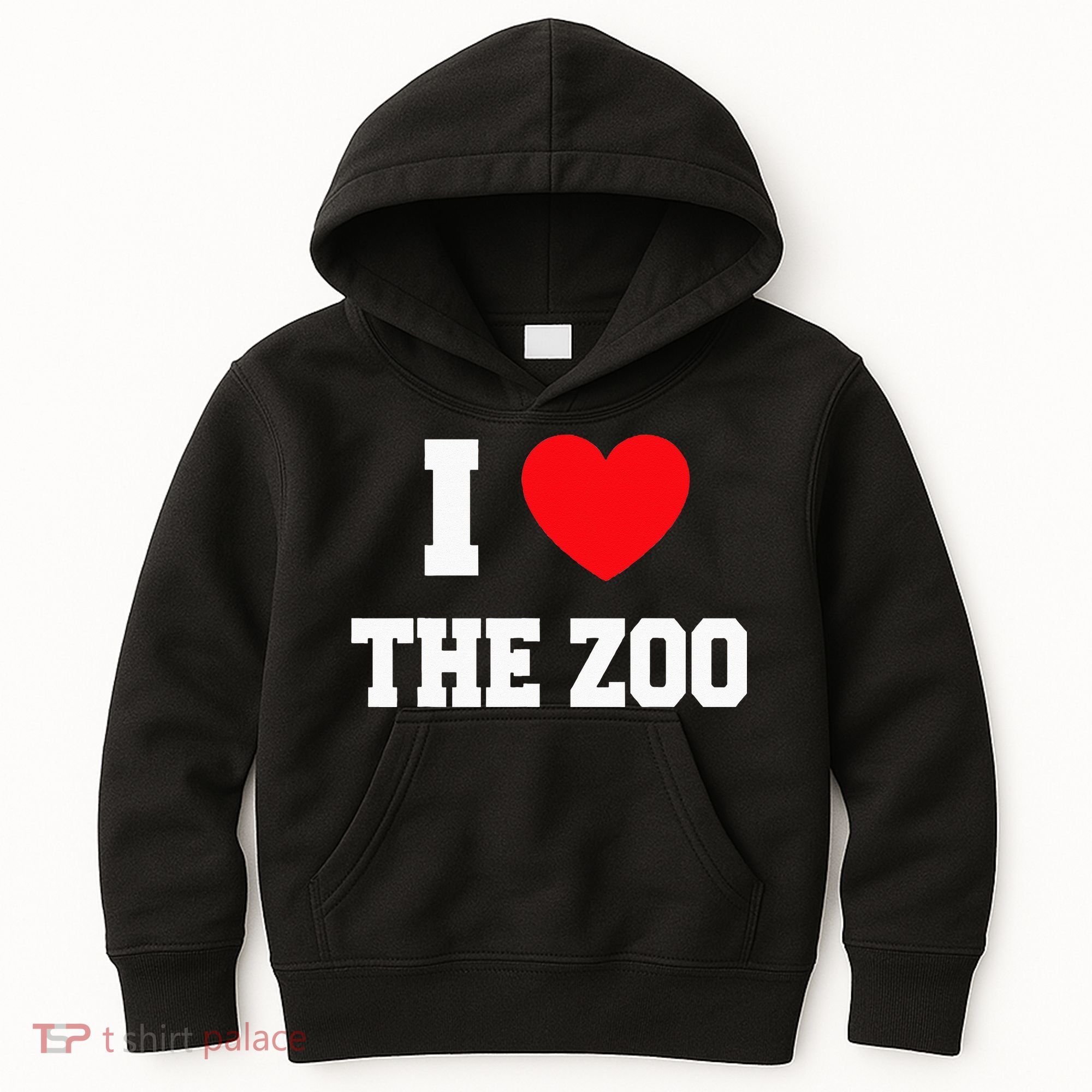 I Love The Zoo Kids Hoodie
