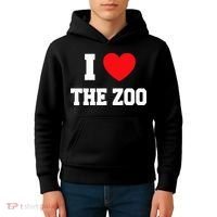 I Love The Zoo Kids Hoodie thumb 4