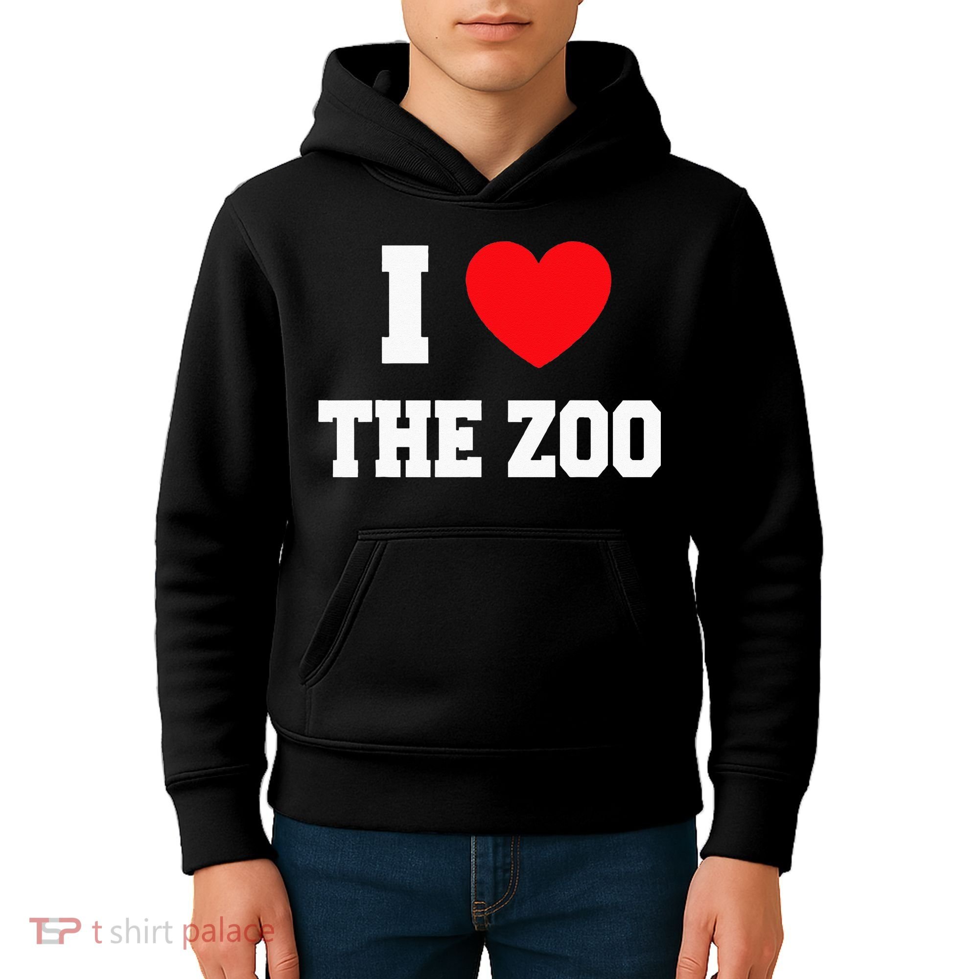 I Love The Zoo Kids Hoodie