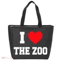 I Love The Zoo Tote Bag thumb 0