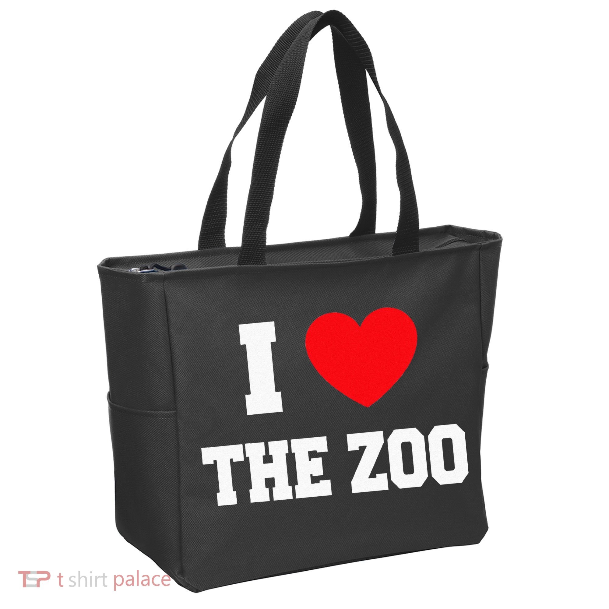 I Love The Zoo Tote Bag