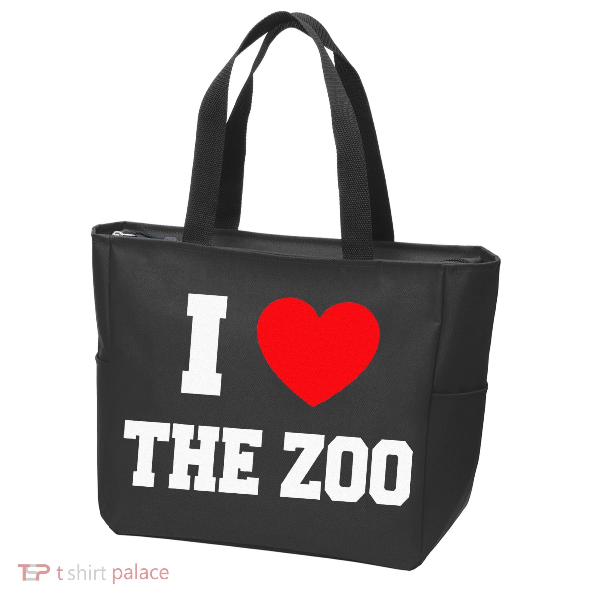 I Love The Zoo Tote Bag
