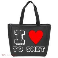 I Love To Shit Tote Bag thumb 0