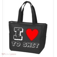 I Love To Shit Tote Bag thumb 3