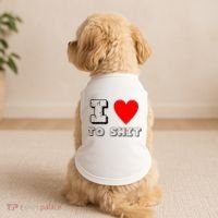 I Love To Shit Doggie Tank thumb 2