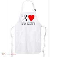 I Love To Shit Apron thumb 0