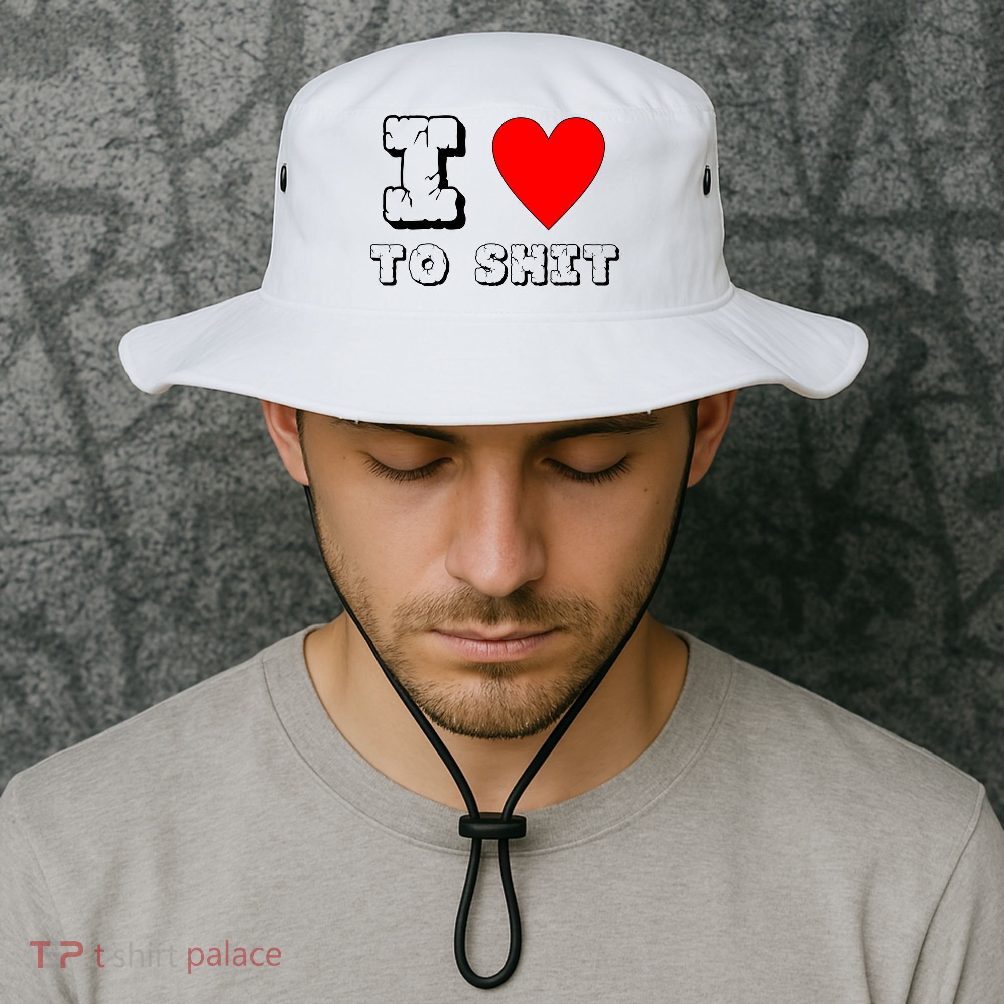 I Love To Shit Bucket Hat