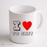 I Love To Shit Coffee Mug thumb 1