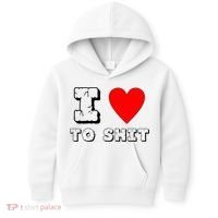 I Love To Shit Kids Hoodie thumb 0