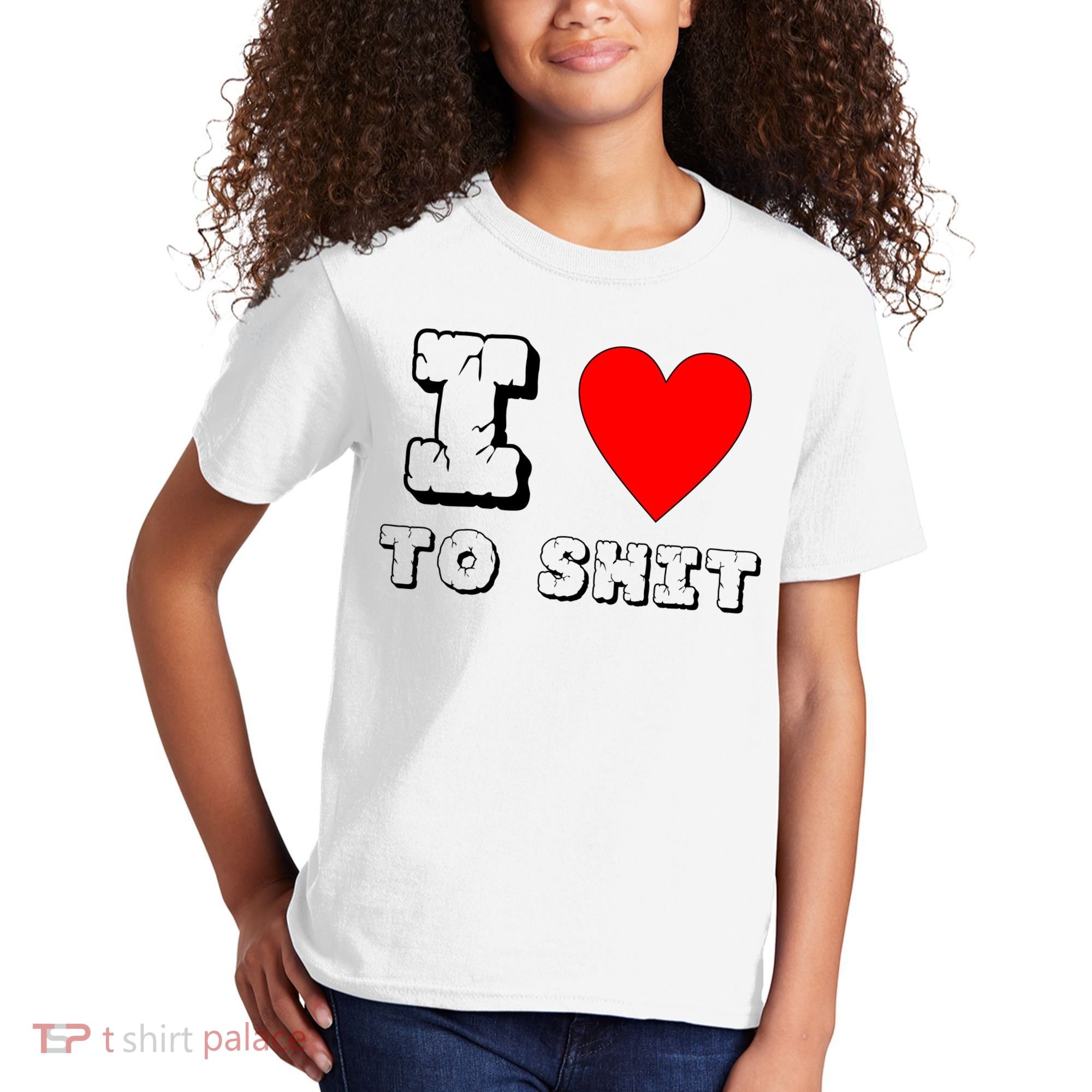 I Love To Shit Kids T-Shirt