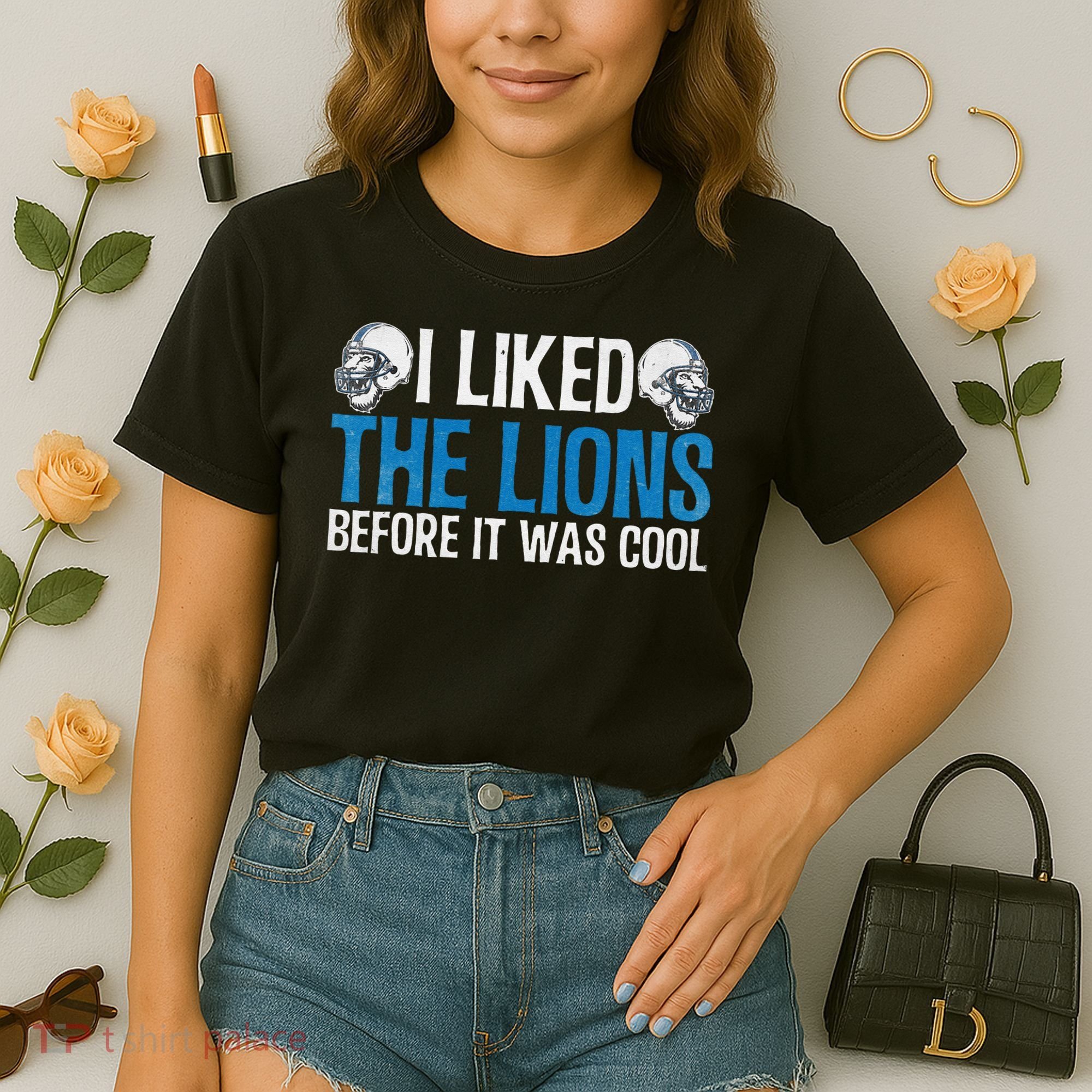 I Liked The Lions Before It Was Cool Comfort Colors Boxy T-Shirt