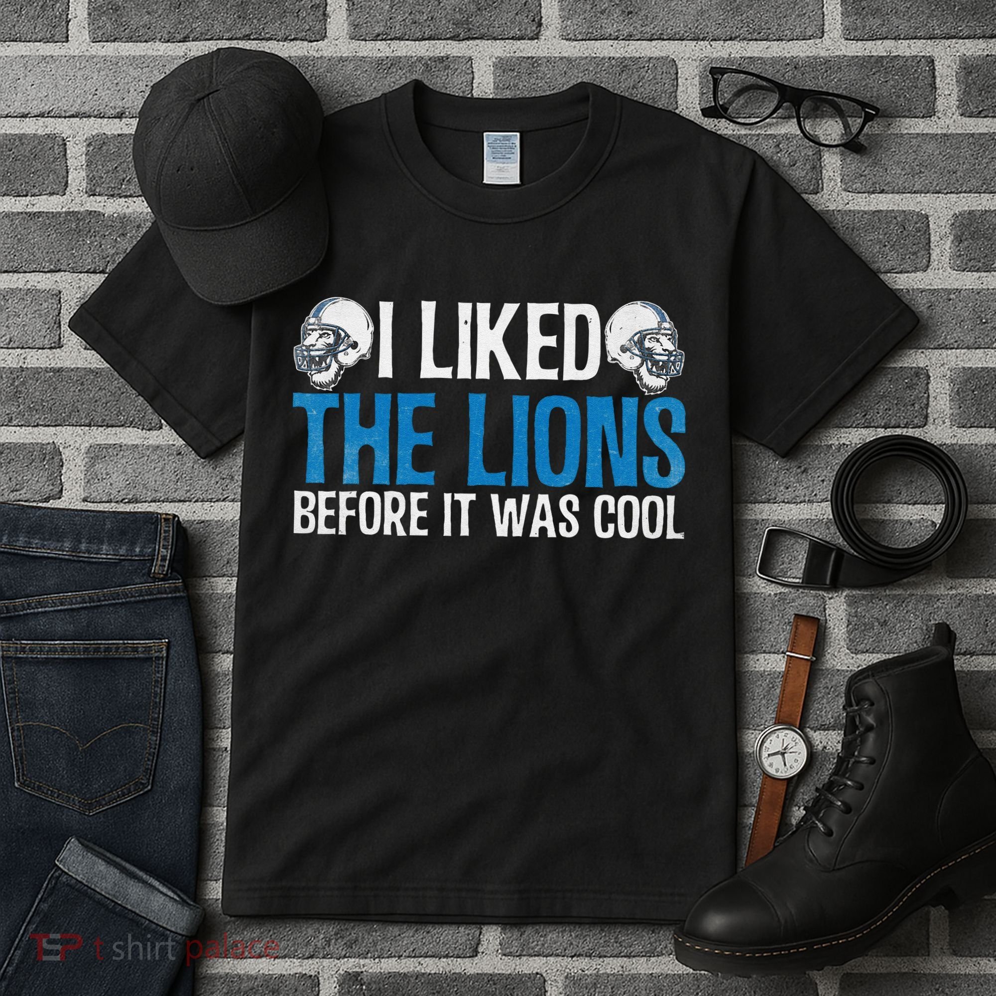 I Liked The Lions Before It Was Cool Tall T-Shirt