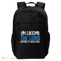 I Liked The Lions Before It Was Cool Backpack thumb 0