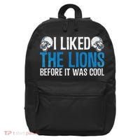 I Liked The Lions Before It Was Cool 16 in Basic Backpack thumb 0