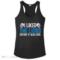 I Liked The Lions Before It Was Cool Ladies PosiCharge Competitor Racerback Tank thumb 0