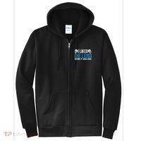 I Liked The Lions Before It Was Cool Full Zip Hoodie thumb 0
