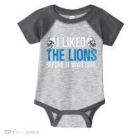 I Liked The Lions Before It Was Cool Infant Baby Jersey Bodysuit thumb 0