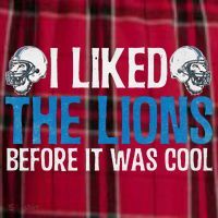 I Liked The Lions Before It Was Cool Women's Flannel Plaid Pajama Pants thumb 2