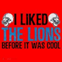 I Liked The Lions Before It Was Cool Santa Hat thumb 1