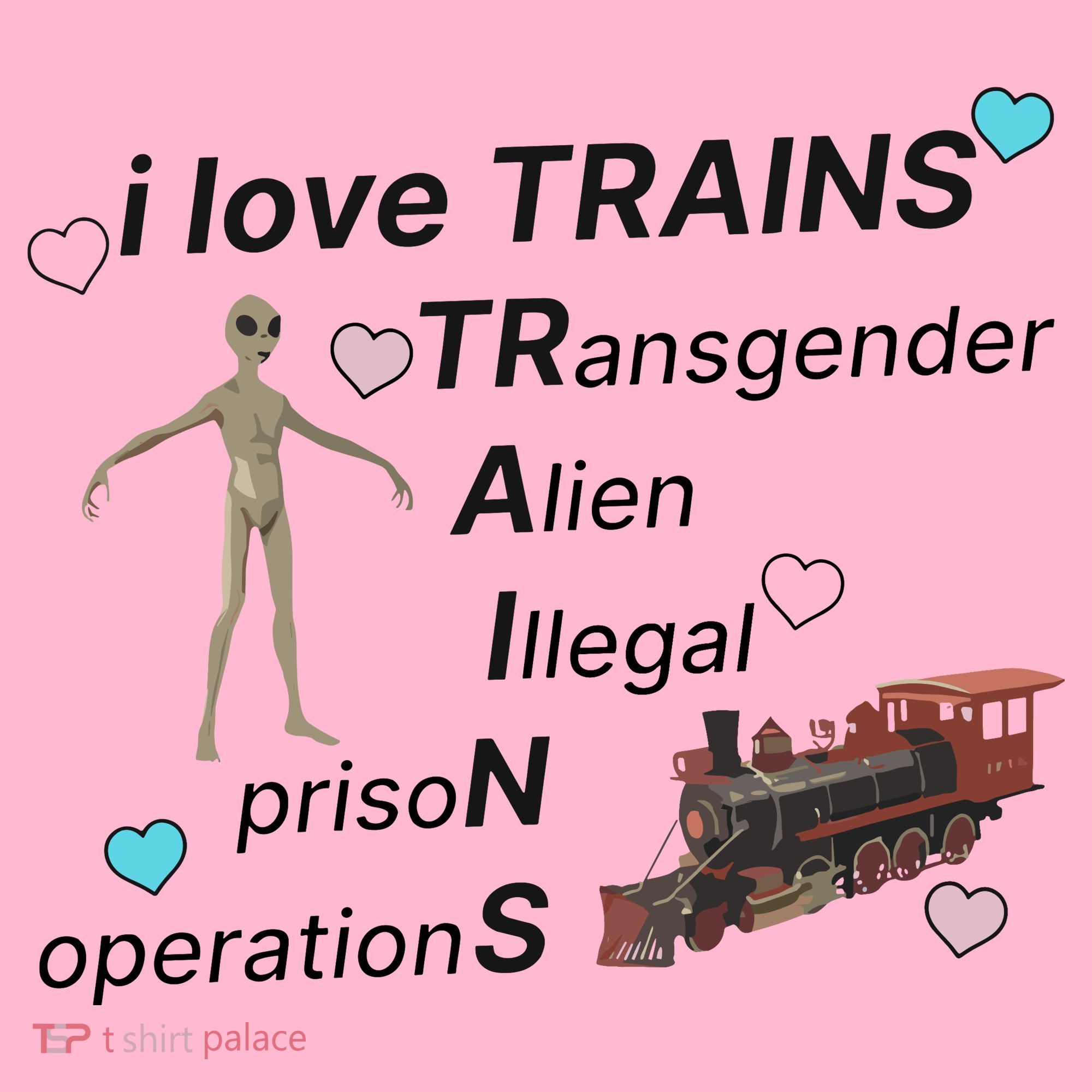 I Love Trains Alien Illegal Prison Operations Coaster